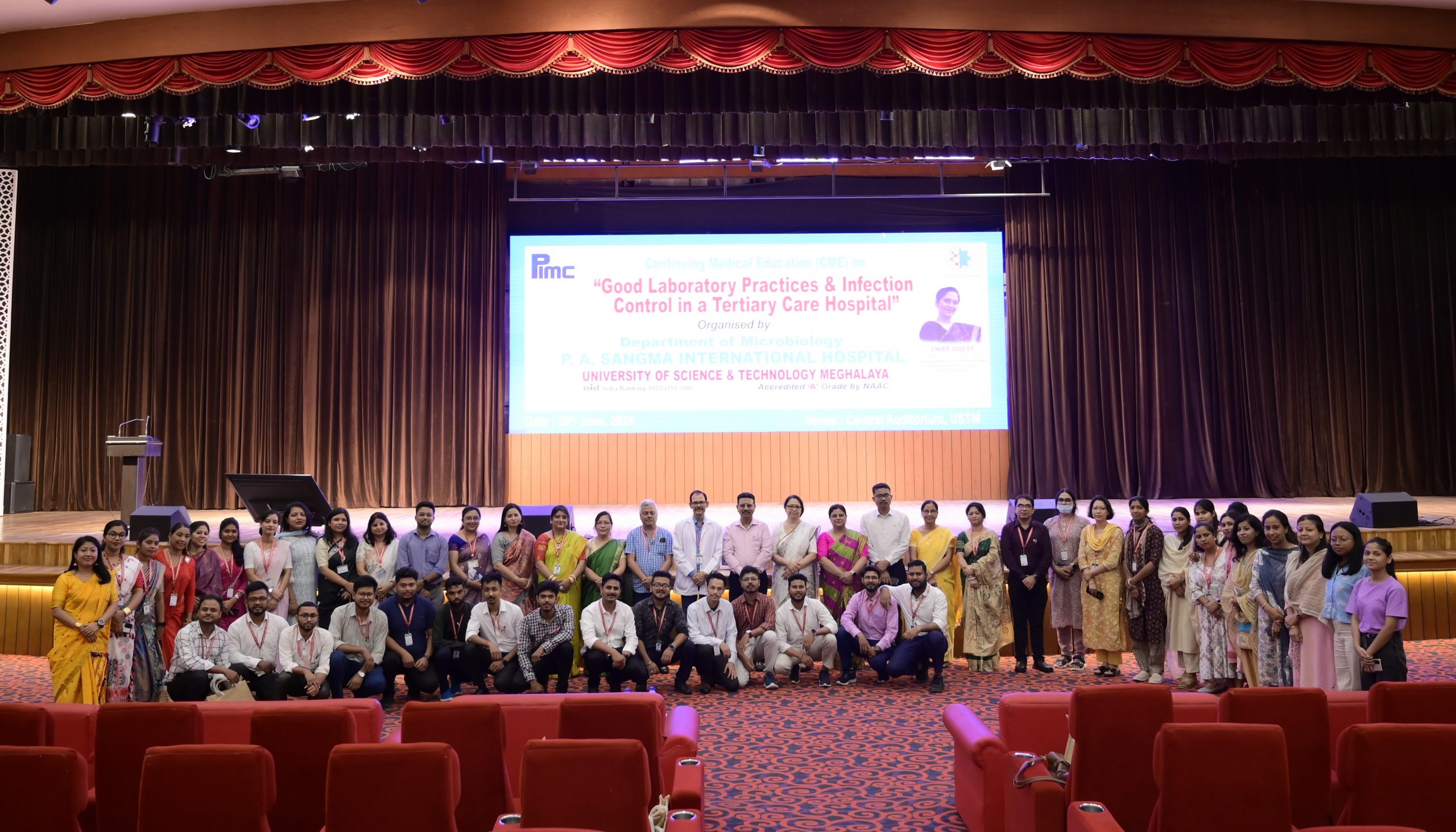 CME on Good Laboratory Practices and Infection Control held at USTM - USTM